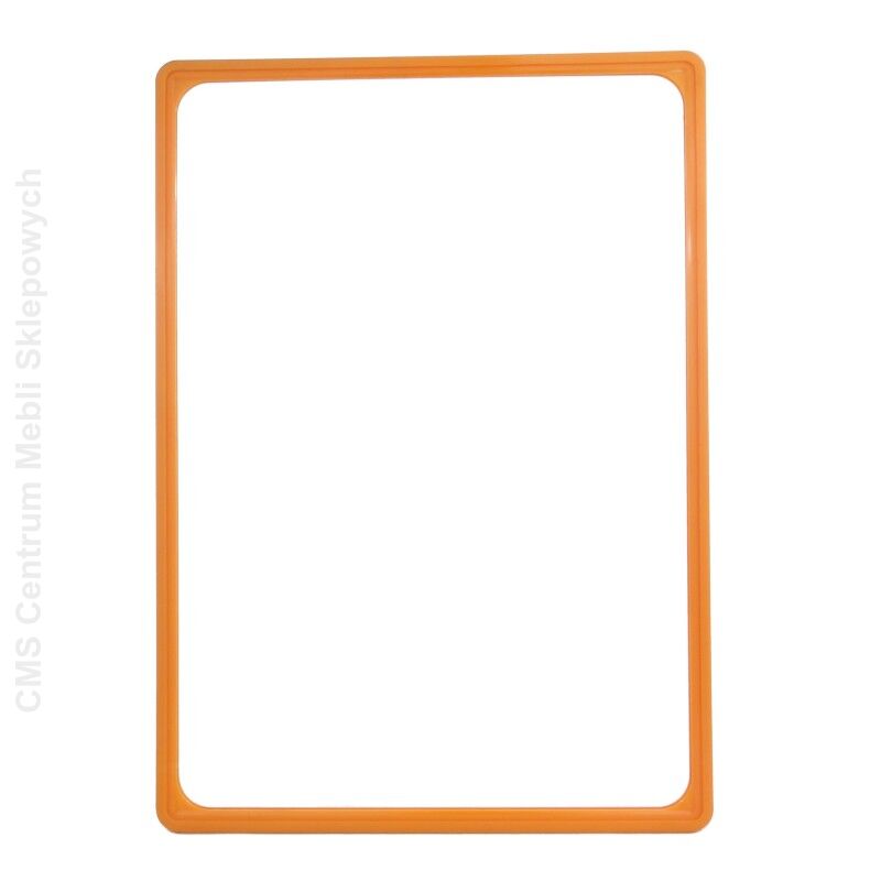 Ramka plakatowa A3 - pomarańczowa