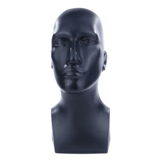 Głowa ekspozycyjna męska plastikowa