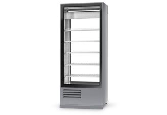 Szafa chłodnicza dwustronnie przeszklona, stała szyba od strony klienta ECOLINE - 3