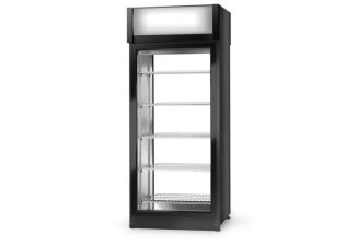 Szafa chłodnicza dwustronnie przeszklona, stała szyba od strony klienta ECOLINE - 18