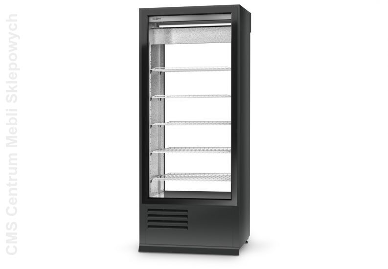 Szafa chłodnicza dwustronnie przeszklona, stała szyba od strony klienta ECOLINE