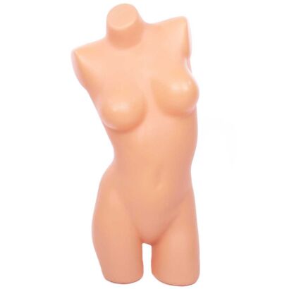 Manekin tors damski długi skręcony