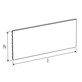 Ściana tylna narożnika metalowego wewnętrznego 90 stopni - 3
