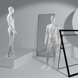 Manekin męski biały typ RBM26-B - 4