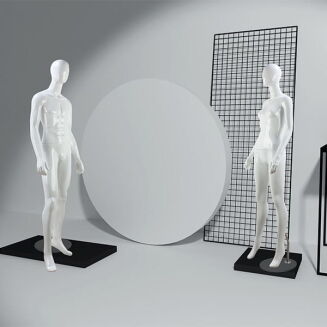 Manekin męski biały typ RBM26-B - 6