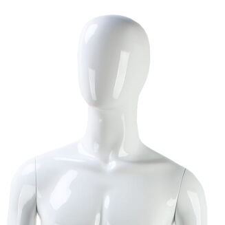 Manekin męski biały typ RBM26-B - 3