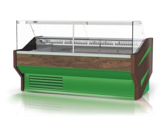 Lada chłodnicza z szybą prostą L-F - 9