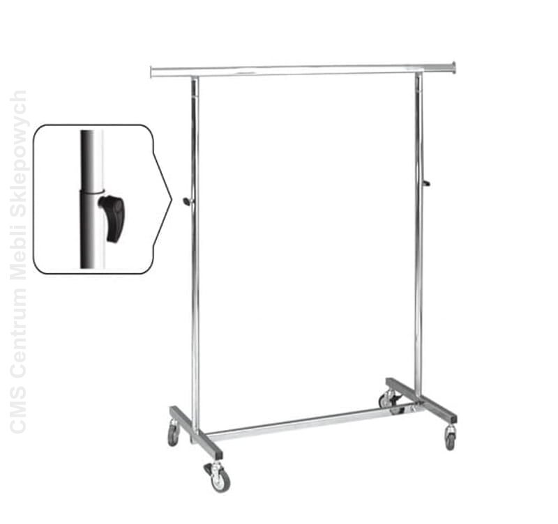 Stojak sklepowy na ubrania ST065 składany