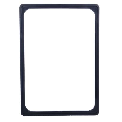 Ramka plakatowa A4, czarna