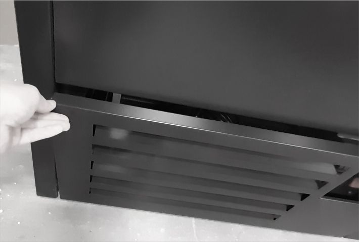 Łatwy dostęp do skraplacza