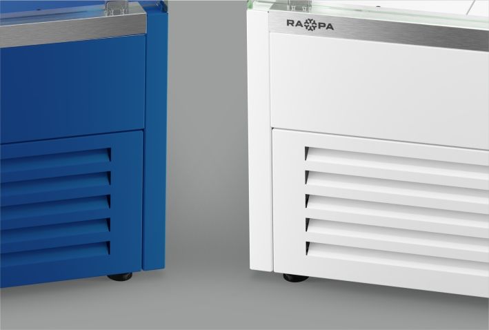 Możliwość wyboru koloru regału chłodniczego