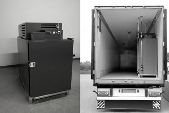 Szafa chłodnicza zasilana z różnych źródeł