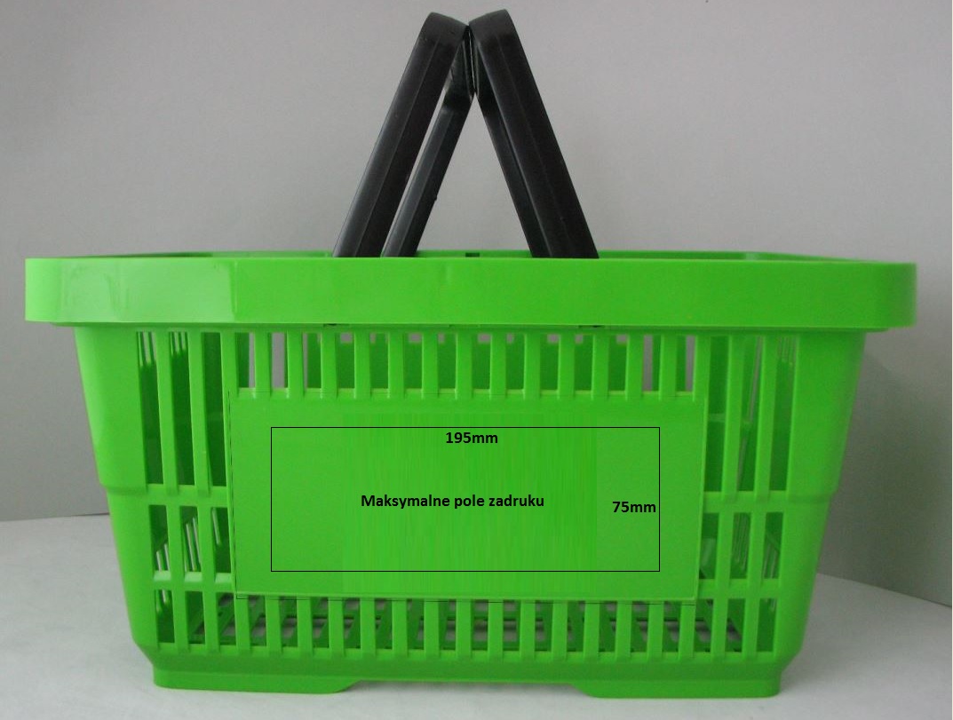 Maksymalny zadruk koszyka sklepowego